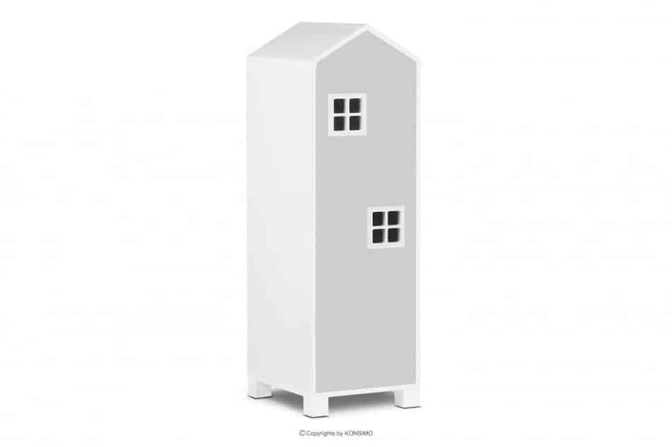 MIRUM Zestaw meble domki dla dzieci szare 6 elementów biały/szary - zdjęcie 9