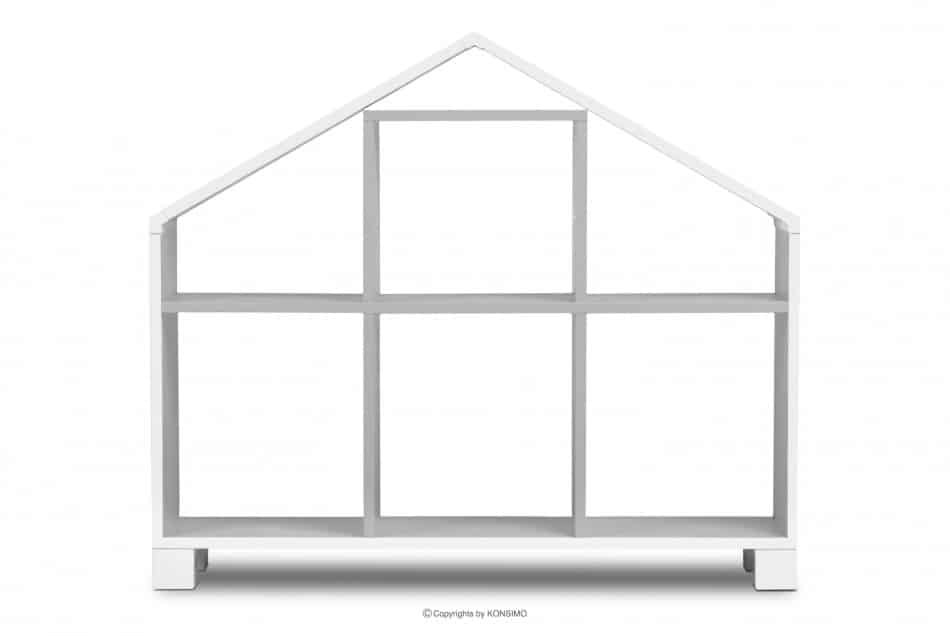 MIRUM Zestaw meble domki dla dzieci szare 6 elementów biały/szary - zdjęcie 16