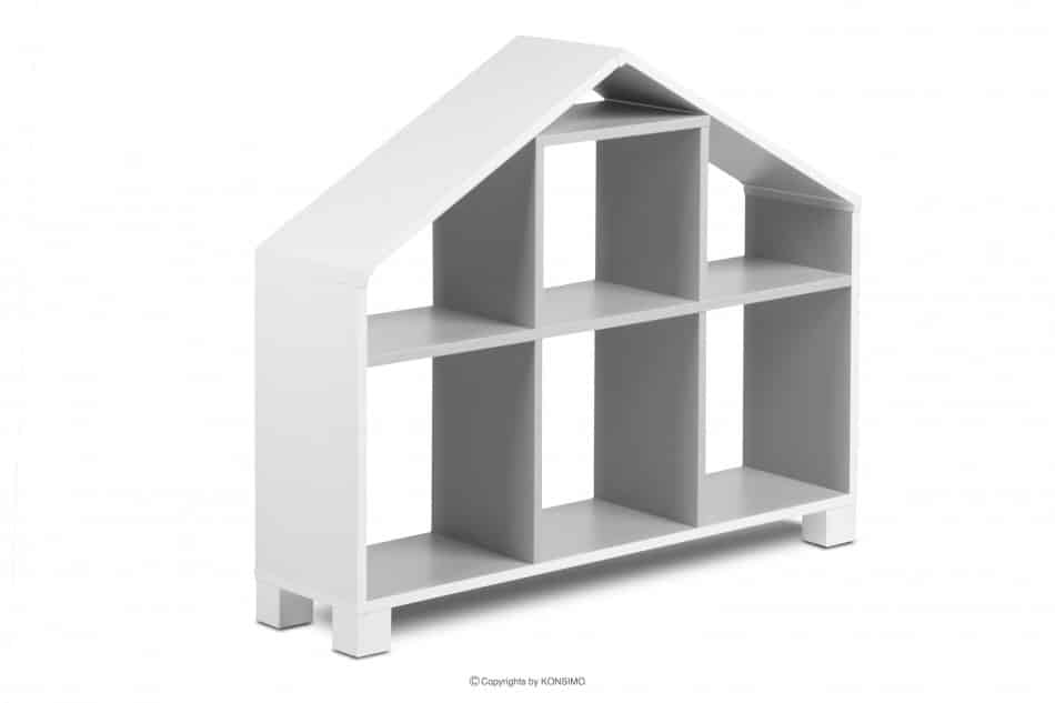 MIRUM Zestaw meble domki dla dzieci szare 6 elementów biały/szary - zdjęcie 17