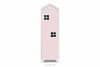 MIRUM Zestaw meble domki dla dziewczynki różowe 3 elementy biały/różowy/szary - zdjęcie 3