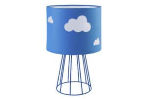 RESI, https://konsimo.pl/kolekcja/resi/ Lampa stołowa niebieski - zdjęcie