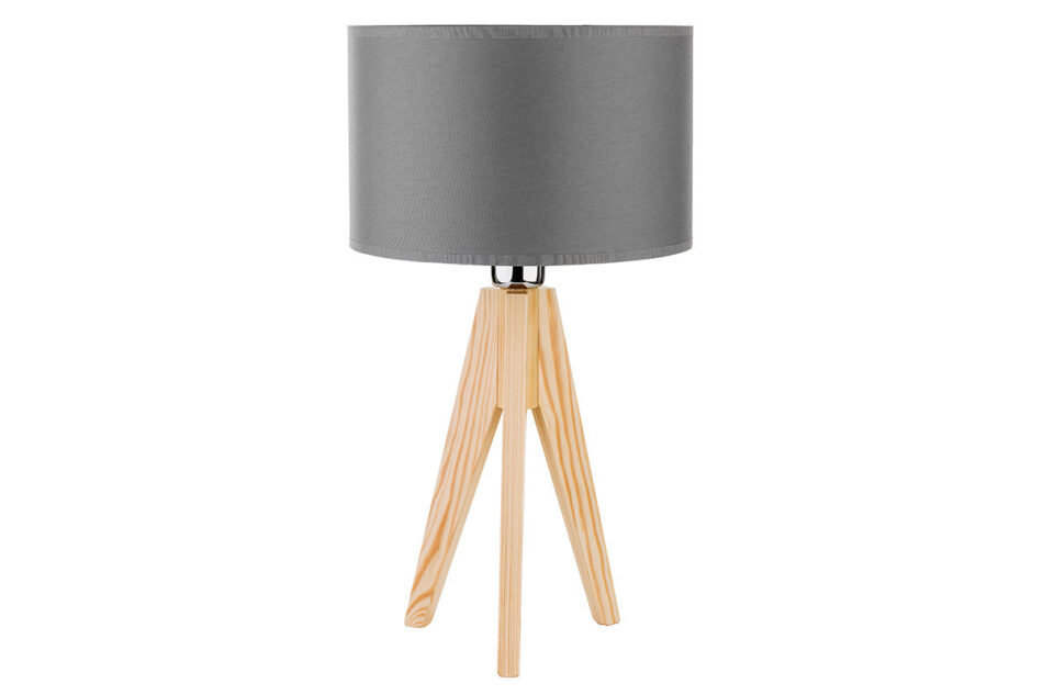 TRIPO Lampa stołowa szary - zdjęcie