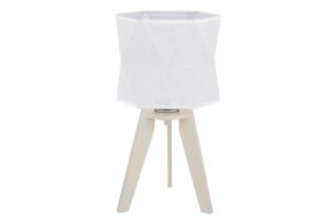 BANTI, https://konsimo.pl/kolekcja/banti/ Lampa stołowa biały - zdjęcie