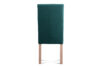 GAROS Krzesło drewniane do jadalni tkanina pleciona zielone zielony/buk - zdjęcie 7
