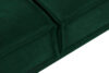 GANZO Sofa 3 osobowa do salonu z poduszkami butelkowa zieleń ciemny zielony/jasny zielony - zdjęcie 6