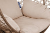 CULLUS Fotel wiszący kokon + pokrowiec brązowy/beżowy - zdjęcie 8
