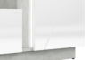 HOSTA Szklana witryna biała z połyskiem glamour biały połysk - zdjęcie 8