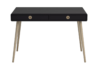 SOFTLINE Skandynawskie biurko na nóżkach czarne czarny/dąb - zdjęcie 1