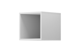 MORIO, https://konsimo.pl/kolekcja/morio/ Nowoczesna półka regału modułowego biała biały - zdjęcie