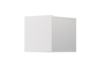 MORIO Nowoczesna półka wisząca biała biały - zdjęcie 1