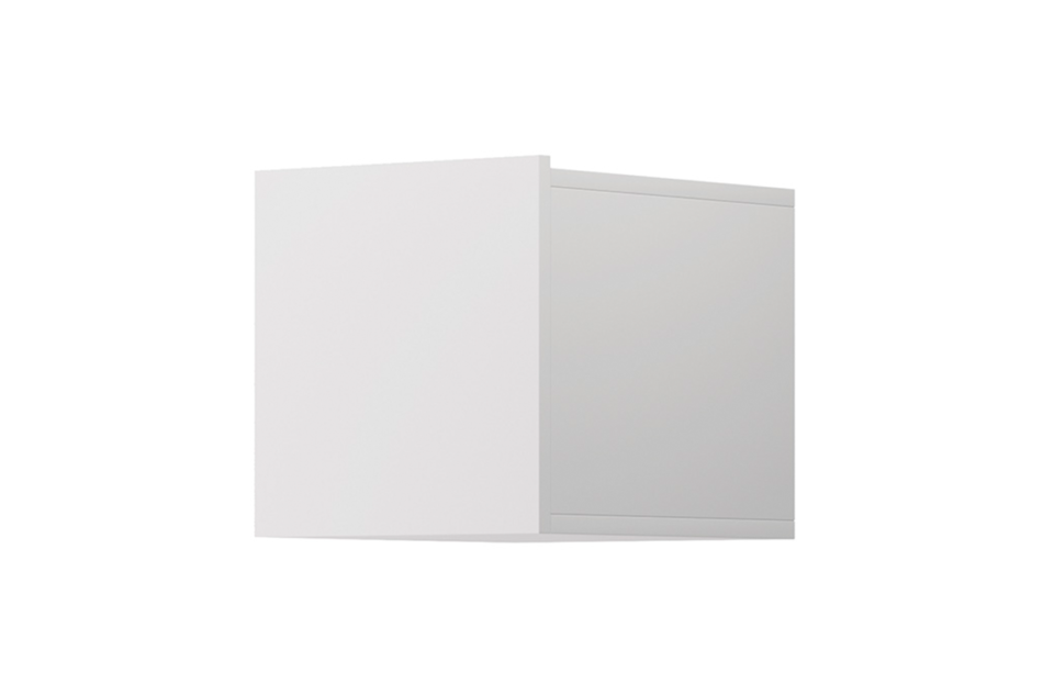 MORIO Nowoczesna półka wisząca biała biały - zdjęcie 0