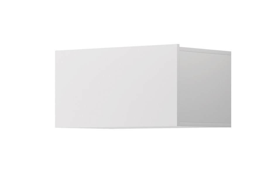 MORIO Nowoczesna zamykana szafka modułowa wisząca biała biały - zdjęcie 0