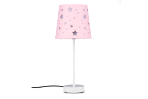 TATI, https://konsimo.pl/kolekcja/tati/ Lampa stołowa różowy - zdjęcie
