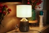 HYSSO Lampa stołowa szary/biały - zdjęcie 8