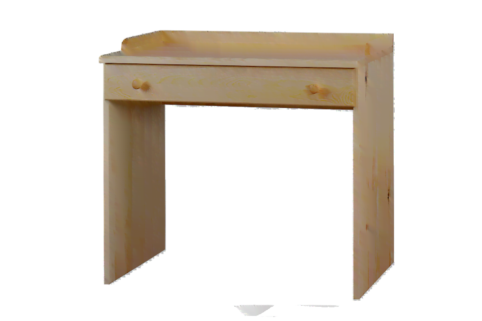TARDA Drewniane biurko z szufladą sosna naturalna - zdjęcie 0