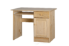 TARDA Drewniane biurko z półkami i szufladą sosna naturalna - zdjęcie 1