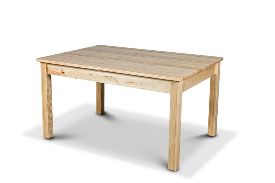 LISSO Stół rozkładany sosnowy 140 cm sosna naturalna - zdjęcie 0
