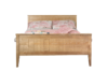 RONTI Rama łóżka 140 x 200 cm dąb dąb - zdjęcie 2
