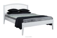 Rama łóżka z drewna sosnowego 90 x 200 biała