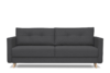 CONCOLI Rozkładana sofa DL z poduchami szara ciemny szary - zdjęcie 1