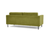 TOZZI Welurowa sofa 200 cm na metalowych nóżkach oliwkowa oliwkowy - zdjęcie 4