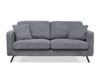 FELI Sofa z dodatkowymi poduszkami szara szary - zdjęcie 1