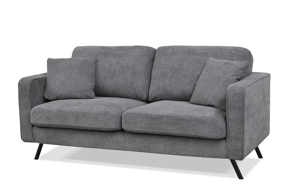 FELI Sofa z dodatkowymi poduszkami szara szary - zdjęcie 2