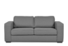 BINTU Sofa z funkcją spania codziennego z materacem szara szary - zdjęcie 1