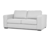 BINTU Sofa z funkcją spania codziennego z materacem jasnoszara jasny szary - zdjęcie 2
