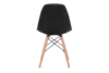 MICO Nowoczesne krzesło welurowe ciemnoszare ciemny szary - zdjęcie 5