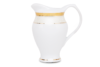 AGAWA GOLD Serwis herbaciany polska porcelana 15 elementów biały / złoty wzór dla 6 os. Gold - zdjęcie 5