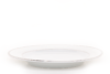 NEW HOLLIS PLATIN Serwis herbaciany polska porcelana 6 os. 18 elementów biały / platynowy wzór Platin - zdjęcie 4