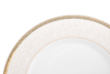MARTHA GOLD Serwis obiadowy polska porcelana 6 os. 18 elementów biały / złoty wzór Gold - zdjęcie 3
