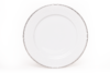 DIAMENT PLATIN Serwis obiadowy polska porcelana 6 os. Biały / platynowy wzór Platin - zdjęcie 5