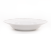 DIAMENT PLATIN Serwis obiadowy polska porcelana 6 os. Biały / platynowy wzór Platin - zdjęcie 8