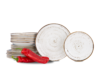 ALUMINA Serwis obiadowy polska porcelana Nostalgia White dla 6 os. Nostalgia White - zdjęcie 1