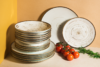 ALUMINA Serwis obiadowy polska porcelana Nostalgia White dla 6 os. Nostalgia White - zdjęcie 11