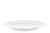 AMELIA SATYNA Zestaw obiadowy porcelana 25 elementów biały / srebrny wzór dla 6 os. Satyna - zdjęcie 10