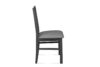QUATUS, SALUTO Zestaw krzesła 4 szt.  + stół szary/jasny szary - zdjęcie 7