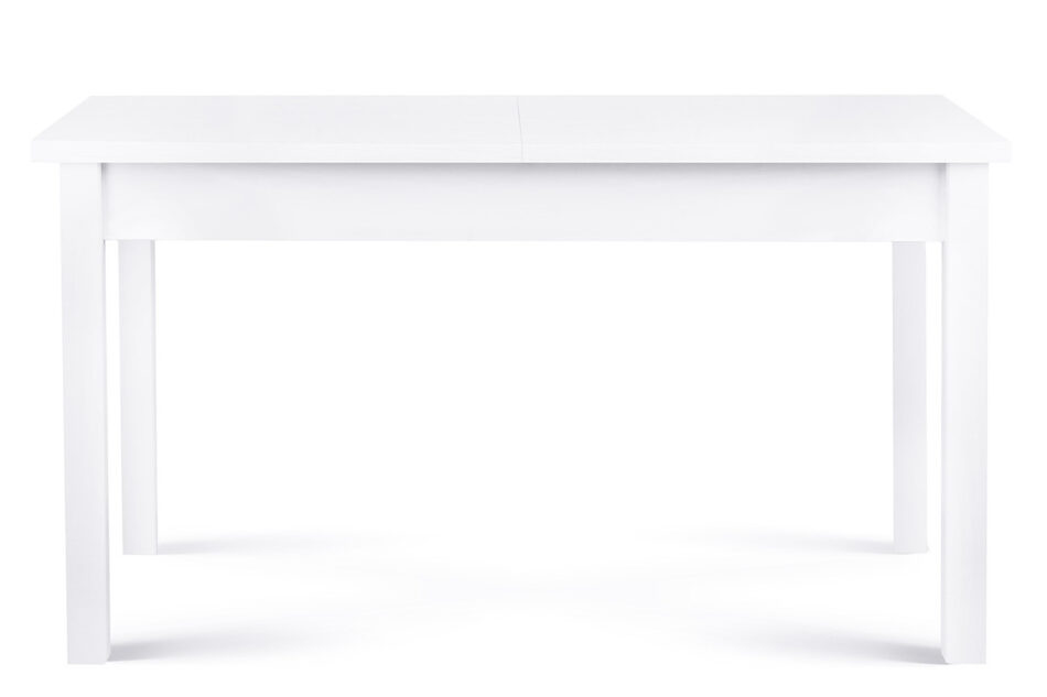 CENARE Zestaw rozkładany  stół i białe krzesła 4 szt. w stylu skandynawskim biały - zdjęcie 3