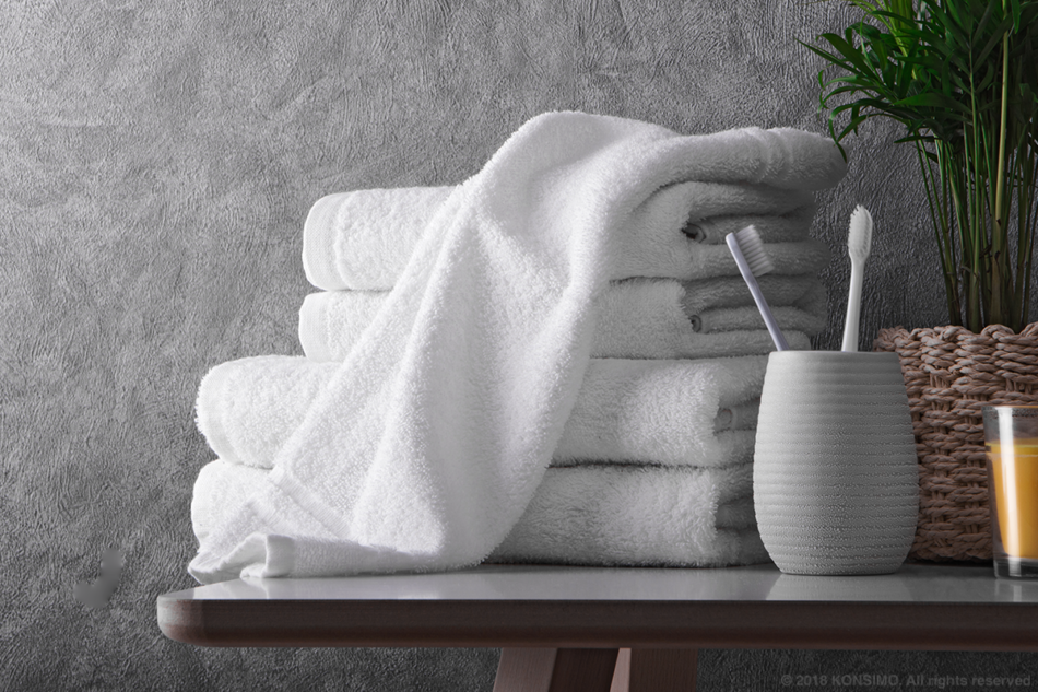 MANTEL Ręcznik biały - zdjęcie 5