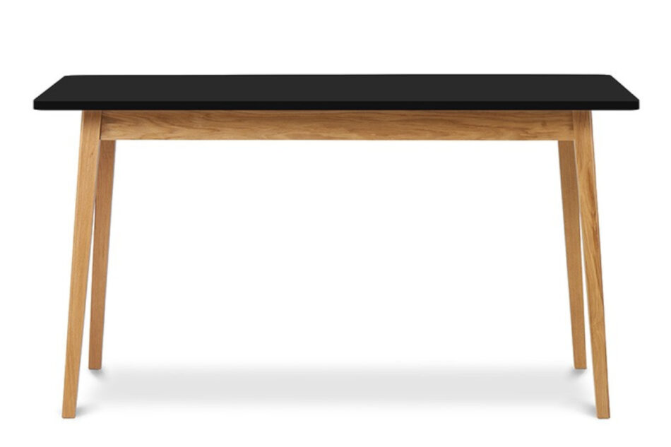 FRISK Rozkładany stół w stylu skandynawskim antracyt/dąb naturalny - zdjęcie 0