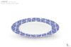 LIVIDUS Zestaw obiadowy porcelanowy grecki wzór biały / niebieski dla 4 os. biały/niebieski - zdjęcie 6