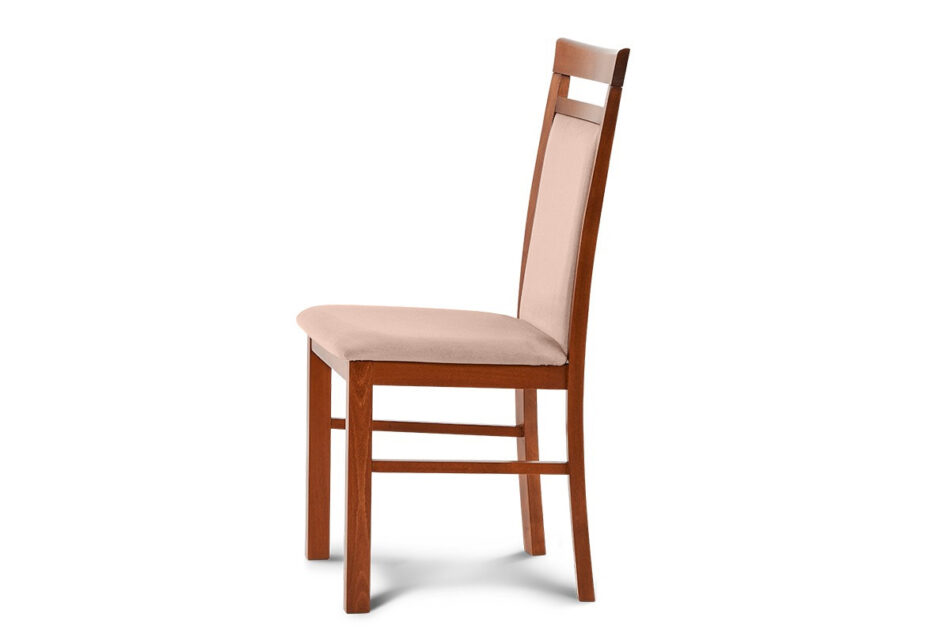 AMIRE Krzesło orzech jasny/beżowy - zdjęcie 1