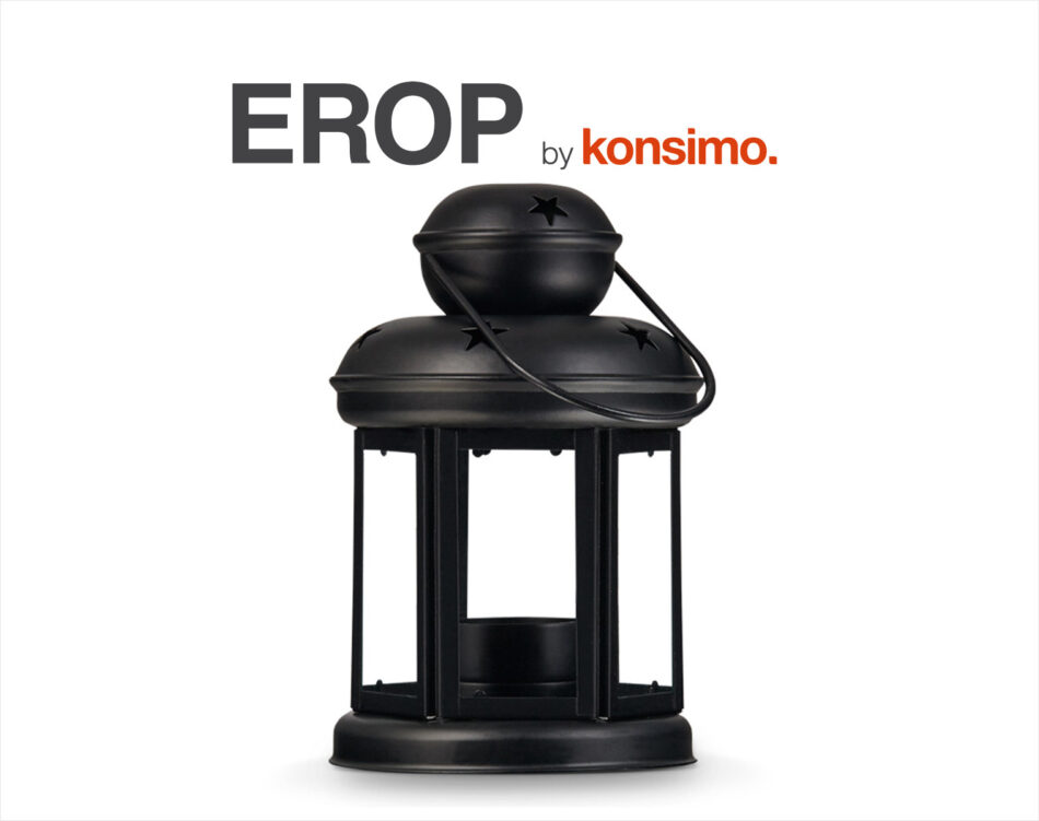 EROP Lampion czarny - zdjęcie 3