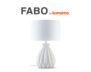 FABO Lampa stołowa biały - zdjęcie 7