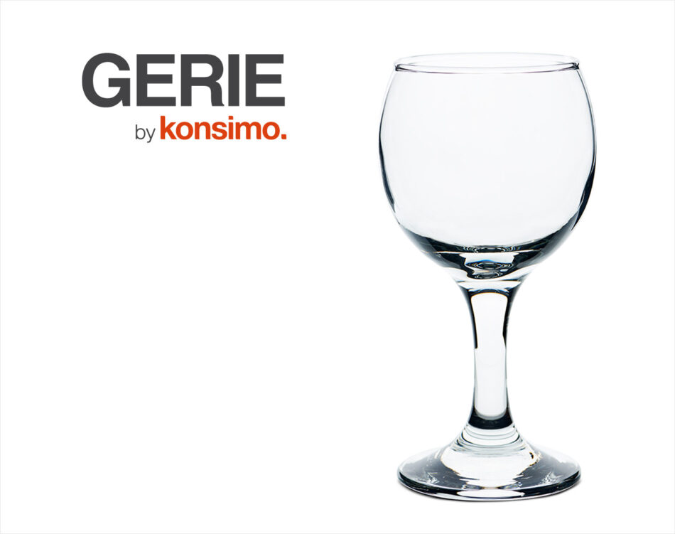 GERIE Kieliszek do wina czerwonego przezroczysty - zdjęcie 1