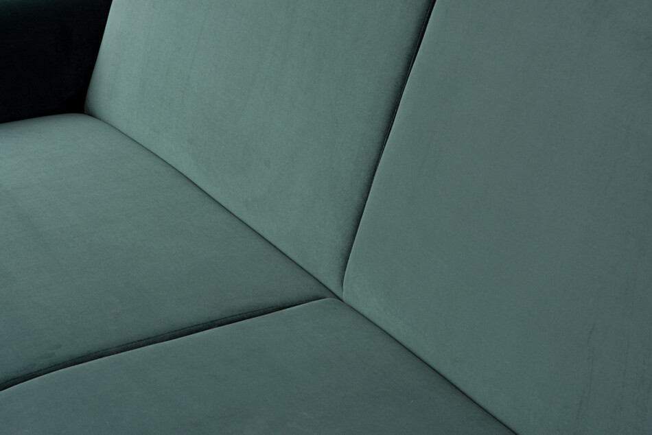 GUSTAVO Zielona sofa rozkładana welur ciemny zielony - zdjęcie 7