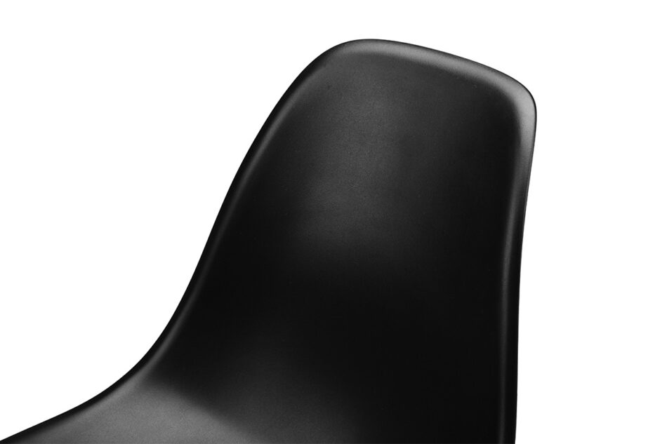 NEREA Czarne krzesło skandynawskie czarny - zdjęcie 6