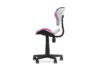 LIDRIS Krzesło obrotowe szary/różowy - zdjęcie 3